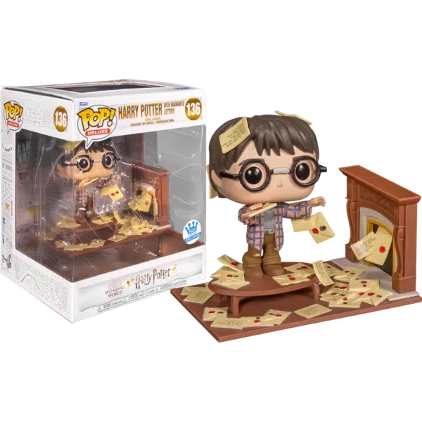 Harry Potter w/ Hogwarts Letters (Deluxe, 6-inch) 136 - Funko Shop