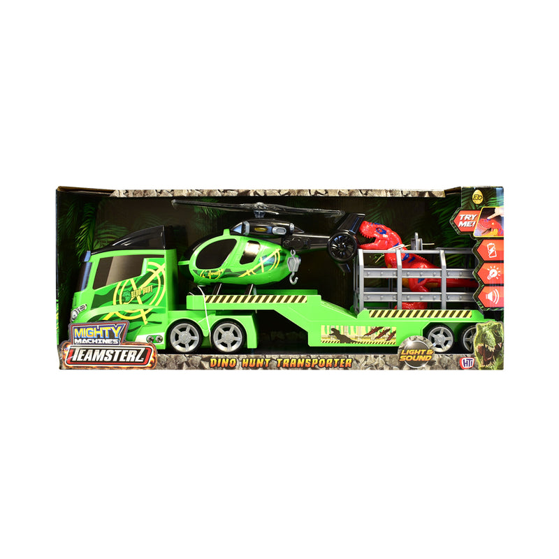 Teamsterz Mighty Machines Light & Sound Dino Hunt Transporter