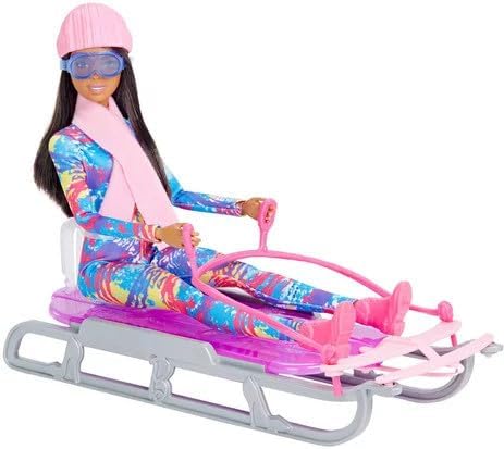 Barbie You Can Be Anything Winter Sports Sledder Doll