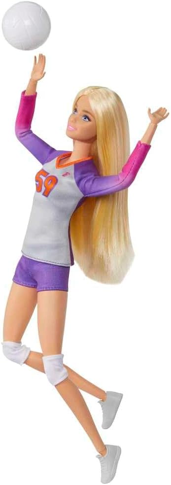 Barbie Made To Move Doll Volleyball