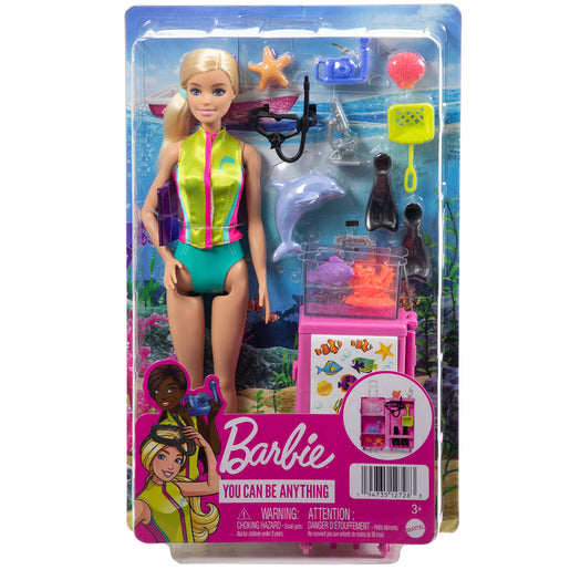 Barbie Marine Biologist Doll & Playset