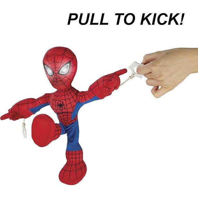 Marvel City Swinging Spider-Man Plush Figure