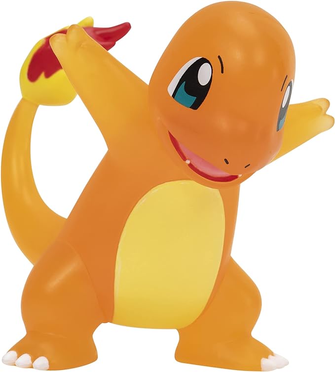 Pokemon Battle 3" Figure 4 Pack: Pikachu, Charmander, Bulbasaur & Squirtle