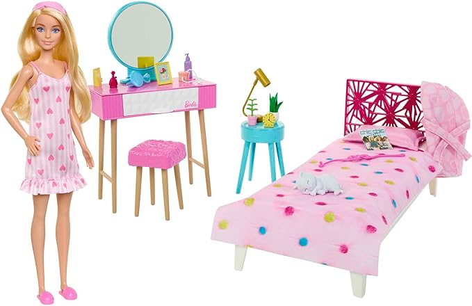 Barbie Doll & Bedroom Playset