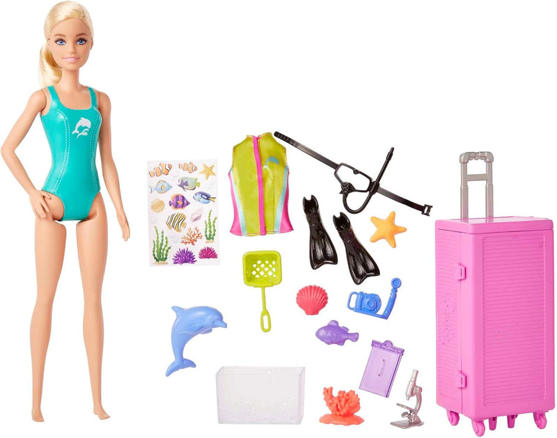 Barbie Marine Biologist Doll & Playset