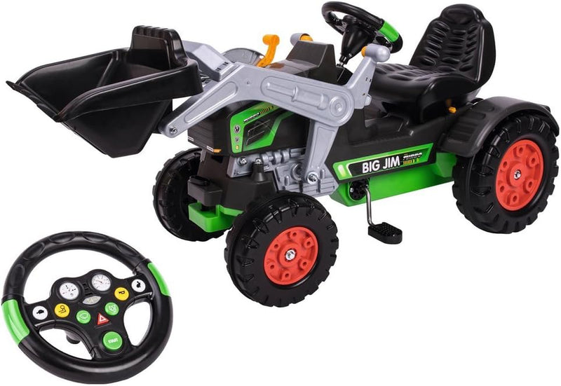 Big Jim Turbo Ride-On Tractor Outdoor Toy