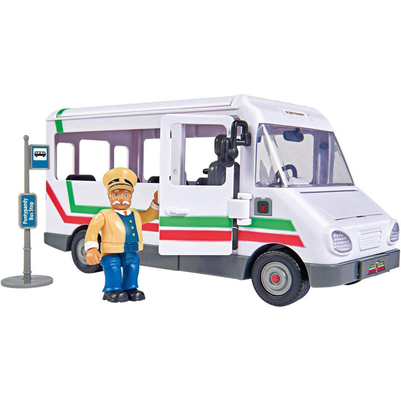 Fireman Sam Trevor's Bus with Figure