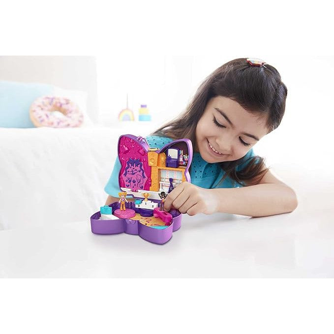 Polly Pocket Sparkle Stage Bow Compact