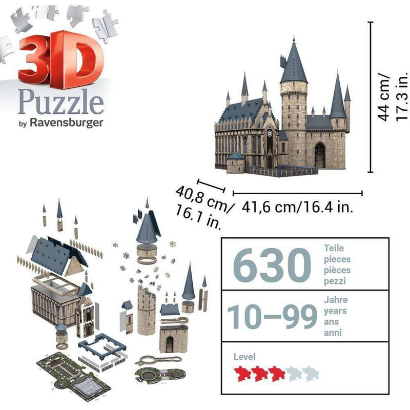 Ravensburger Harry Potter Hogwarts Castle 3D Puzzle