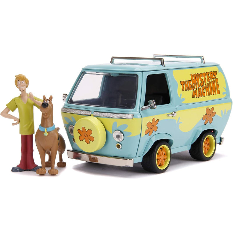 Scooby Doo Mystery Machine with Shaggy & Scooby Figures