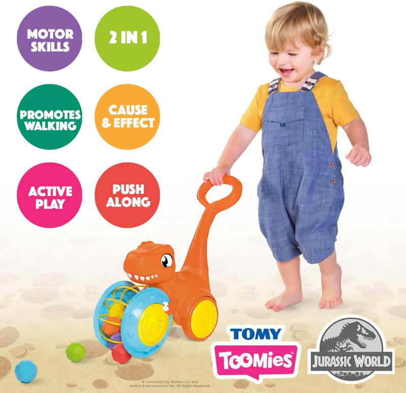 Tomy Toomies Jurassic World Pick & Push T-Rex Walker