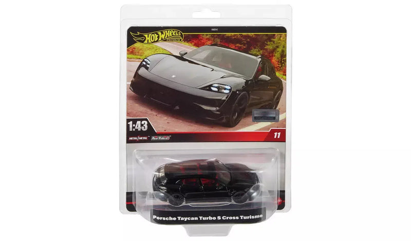 Hot Wheels Premium 1:43 Porsche Taycan Turbo S Collectors Edition Die-cast Car