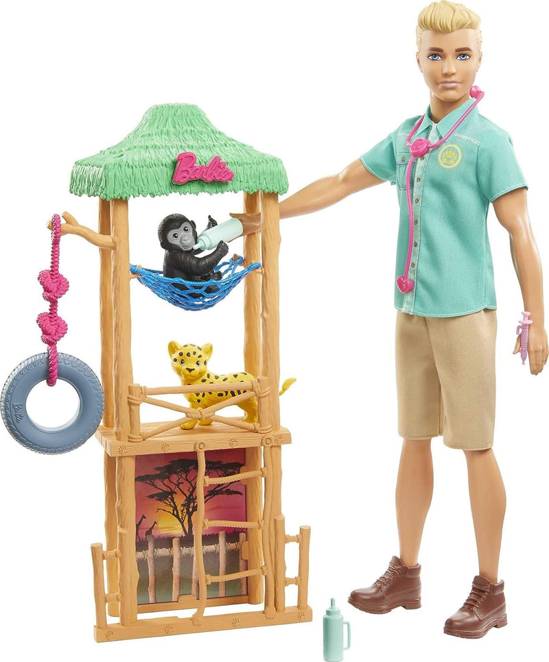Barbie Ken Career Doll - Wild Life Vet
