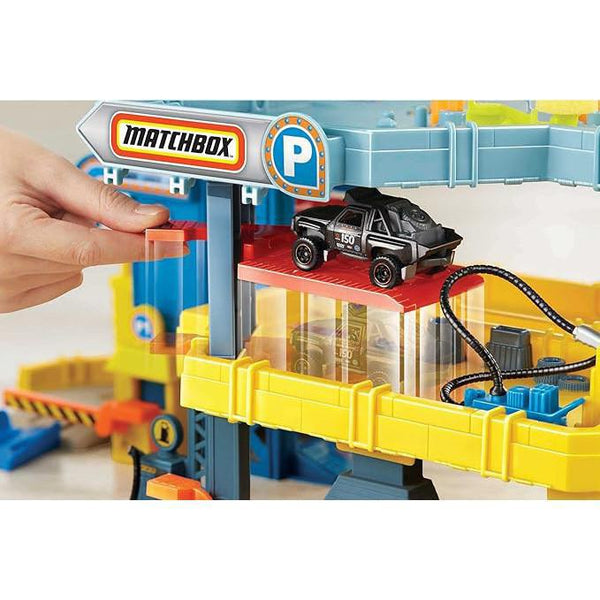 Matchbox parking garage on sale