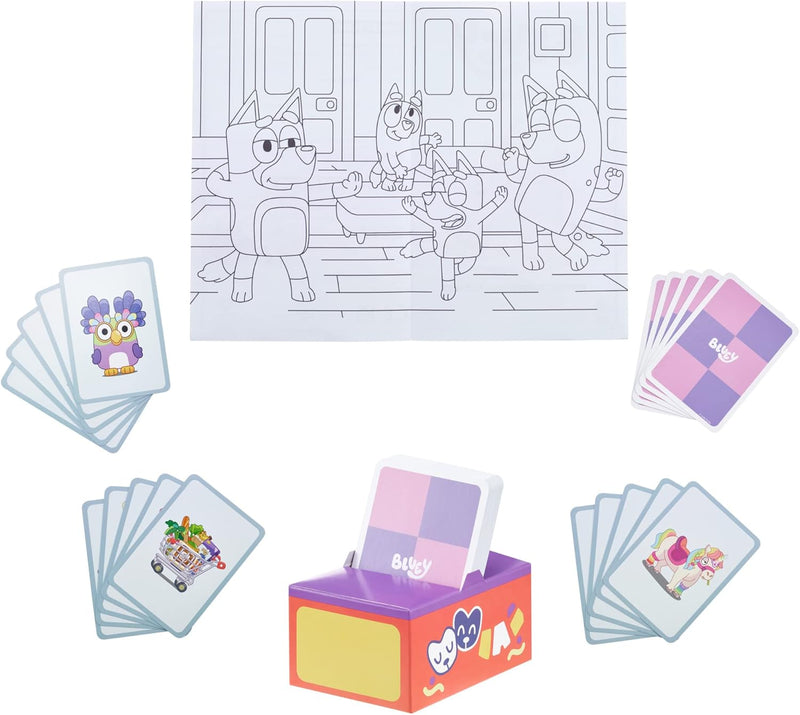 Bluey and Friends Charades Card Game