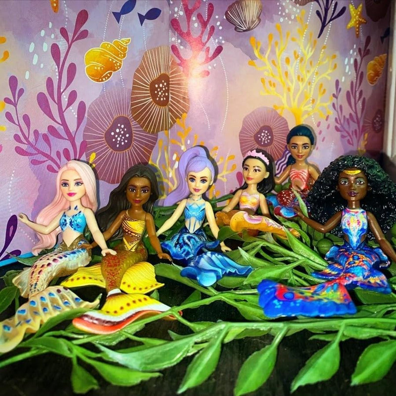 Disney Little Mermaid Ariel & Sisters Small Doll Set