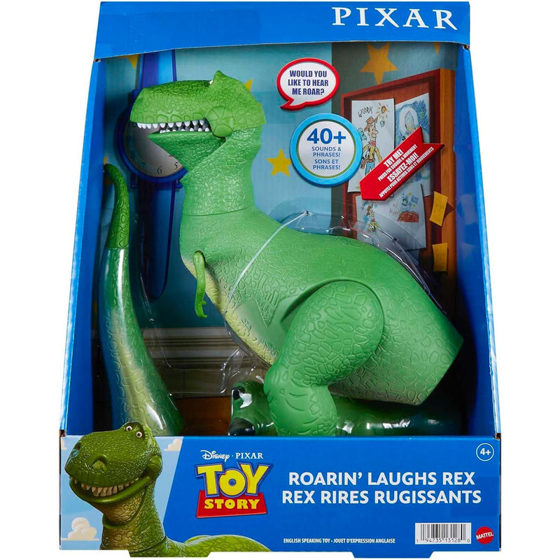 Toy Story Rex Roaring Laughs Talking Dinosaur