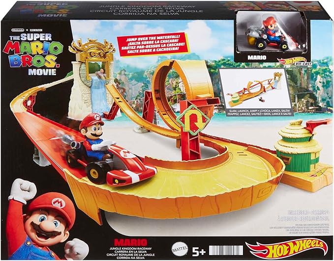 Hot Wheels Super Mario Bros Jungle Kingdom Raceway