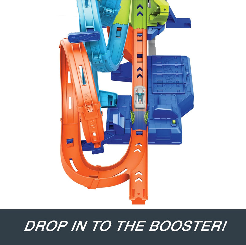 Hot Wheels 4 Loop Crash Out Playset