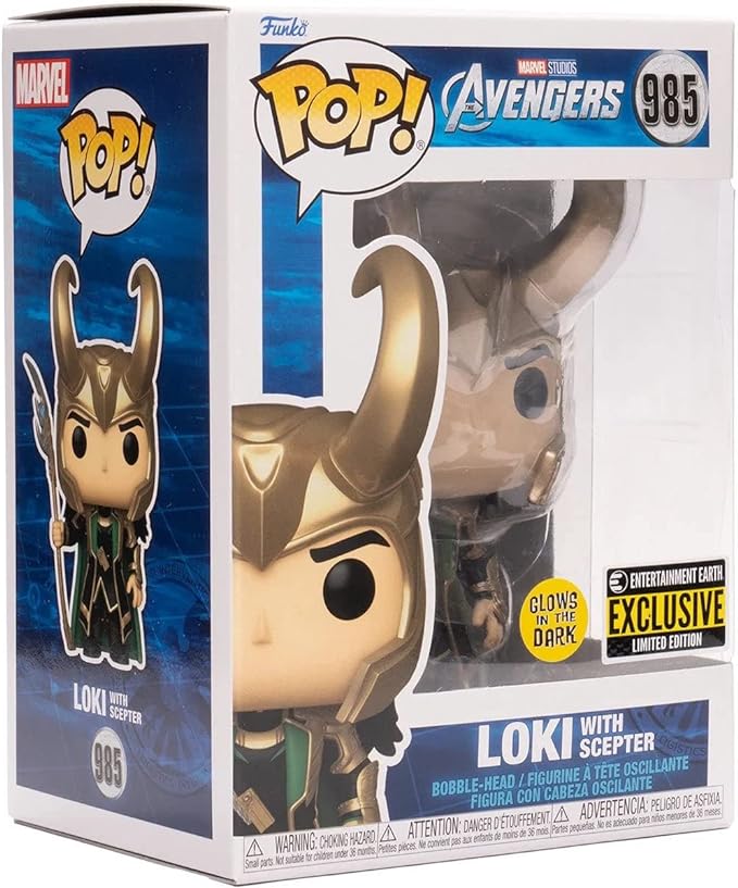Funko POP! Marvel Loki with Scepter