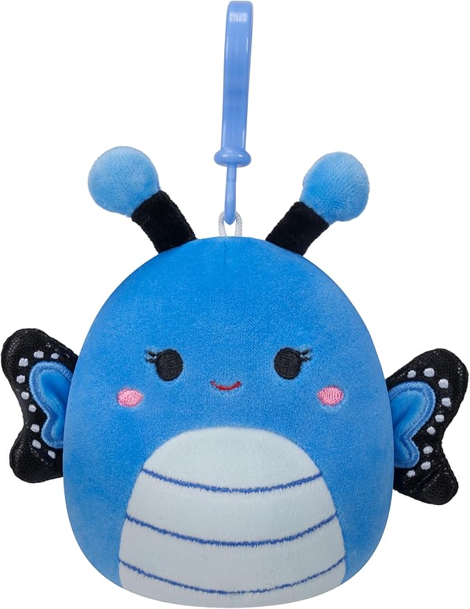 Squishmallows 8cm Clip on Plush - Waverly