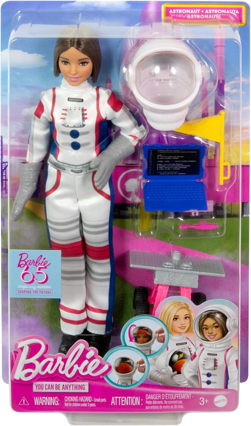 Barbie You Can Be Anything 65th Anniversary Astronaut Doll & Playset