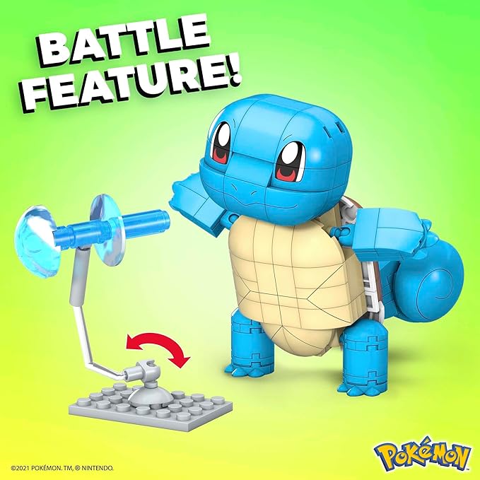 Mega Pokémon Build & Show Squirtle 199 Piece Construction Playset