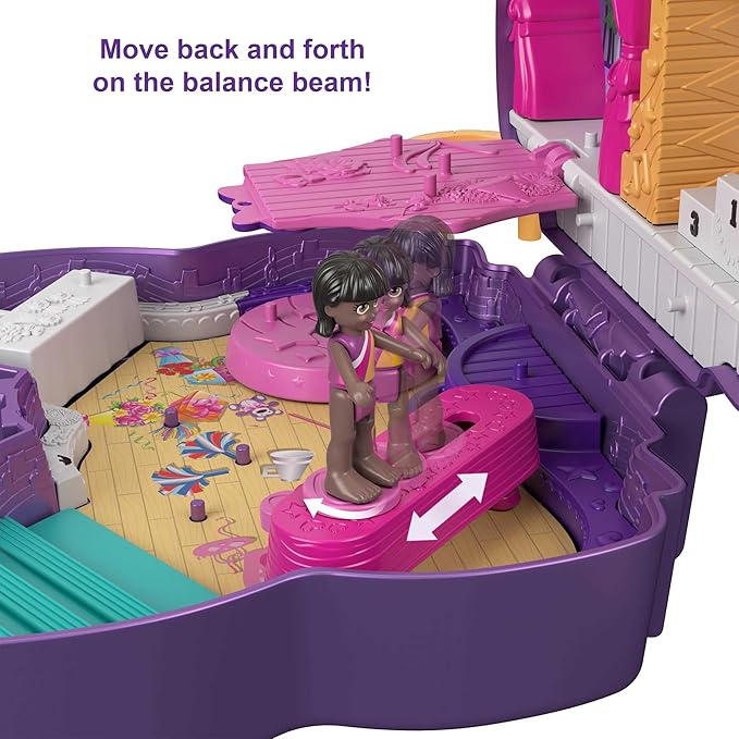 Polly Pocket Sparkle Stage Bow Compact