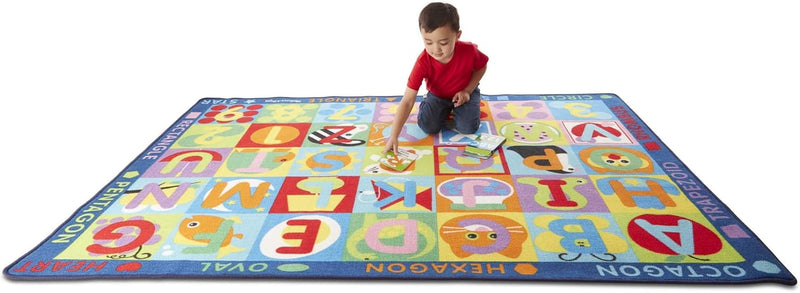 Melissa & Doug ABC 123 Educational Jumbo Play Rug