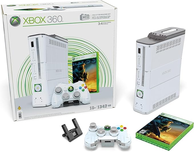 Mega Microsoft Xbox 360 1342 Piece Collectible Construction Set