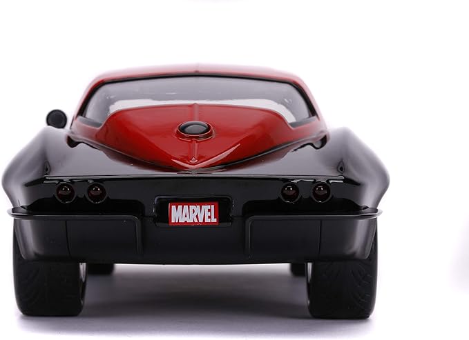 Avengers Black Widow 1966 Corvette 1:24