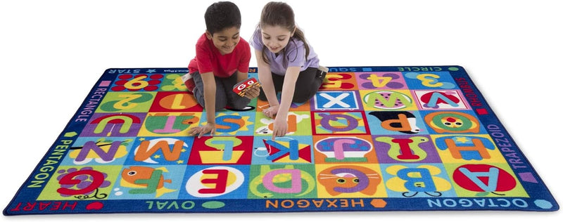 Melissa & Doug ABC 123 Educational Jumbo Play Rug