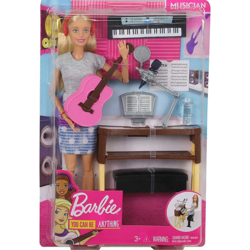 Barbie Musician Doll and Instruments Playset