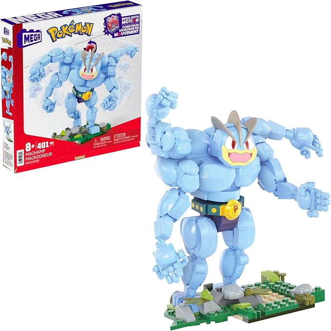 Mega Pokémon Machamp 401 Piece Construction Playset