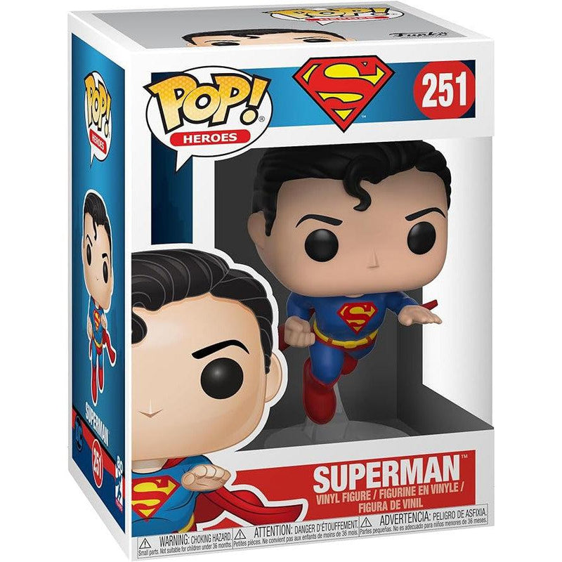 Funko POP! Heroes: Superman - Flying Superman - (80th Anniversary)