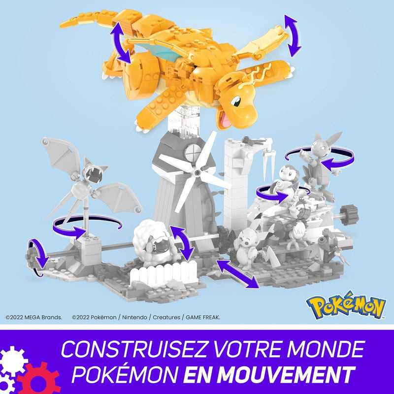 Mega Pokémon Dragonite 387 Piece Construction Playset