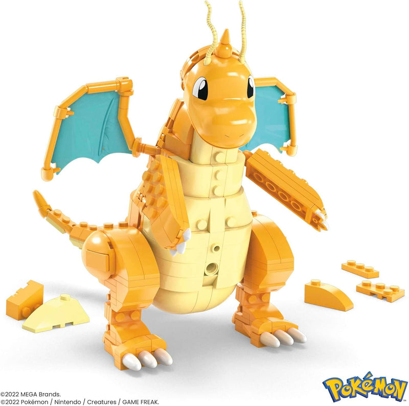 Mega Pokémon Dragonite 387 Piece Construction Playset