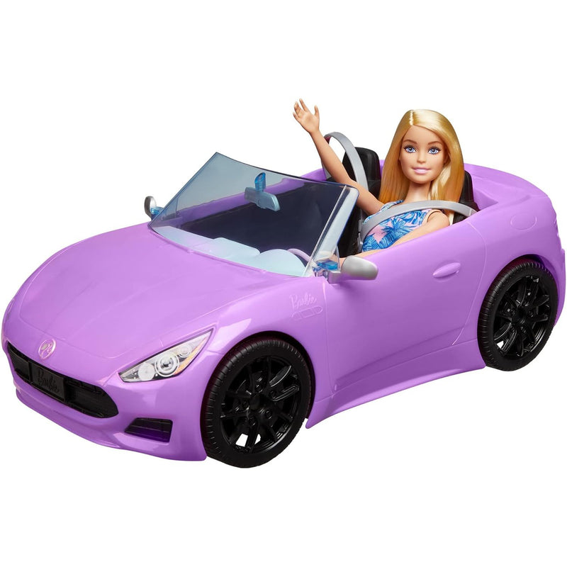 Barbie Doll & Convertible Car
