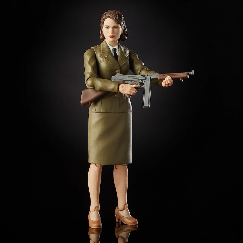 Marvel Legends Captain America: The First 6-Inch-Scale Movie-Inspired Captain America And Peggy Carter Collectible