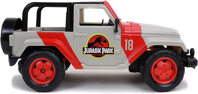 Jurassic Park Remote Control Jeep Wrangler 1:16