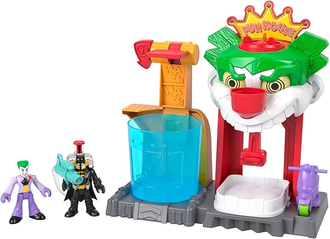 Imaginext DC Super Friends Joker Funhouse Colour Changing Playset