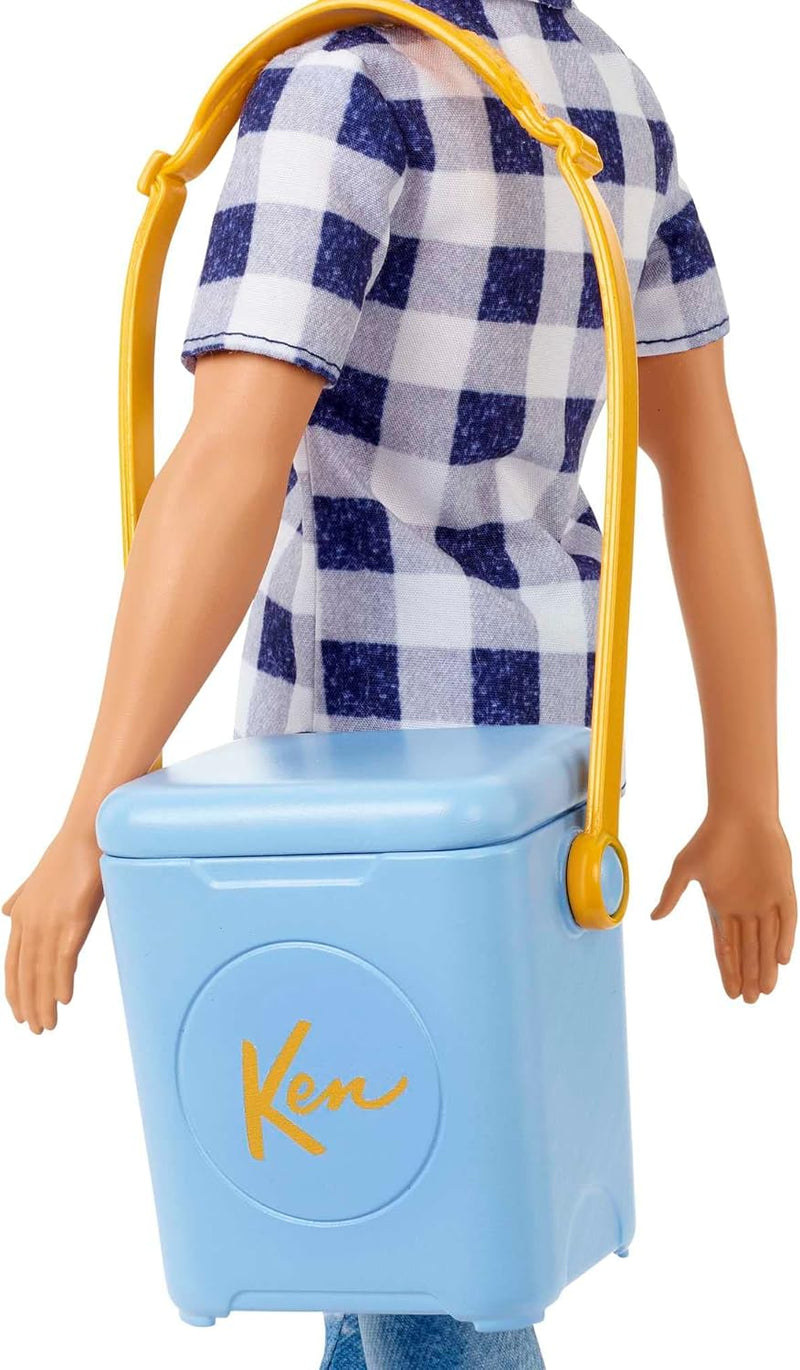 Barbie Ken Camping Doll Playset