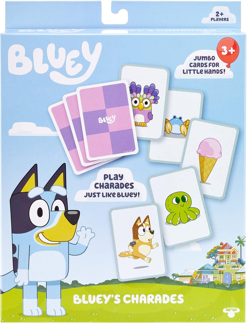 Bluey and Friends Charades Card Game