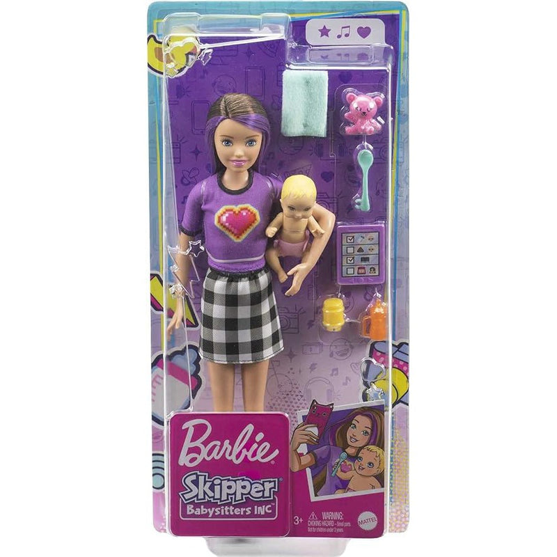 Barbie Skipper Babysitter Doll & Accessories Playset