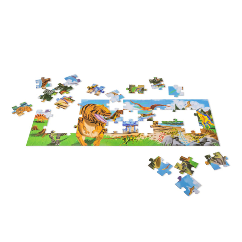 Melissa & Doug Land of Dinosaurs 33 Piece Jumbo Floor Puzzle