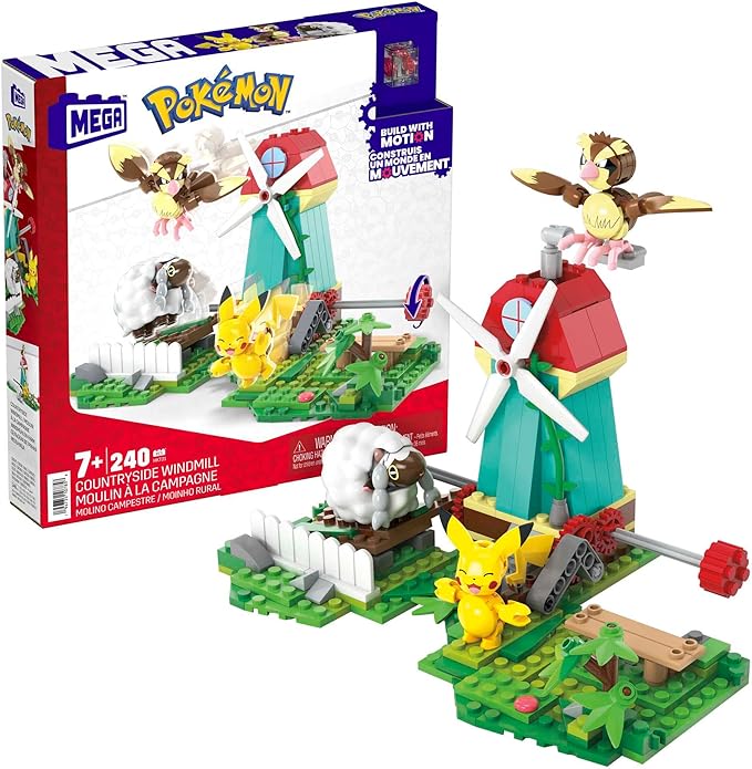 Mega Pokemon Countryside Windmill