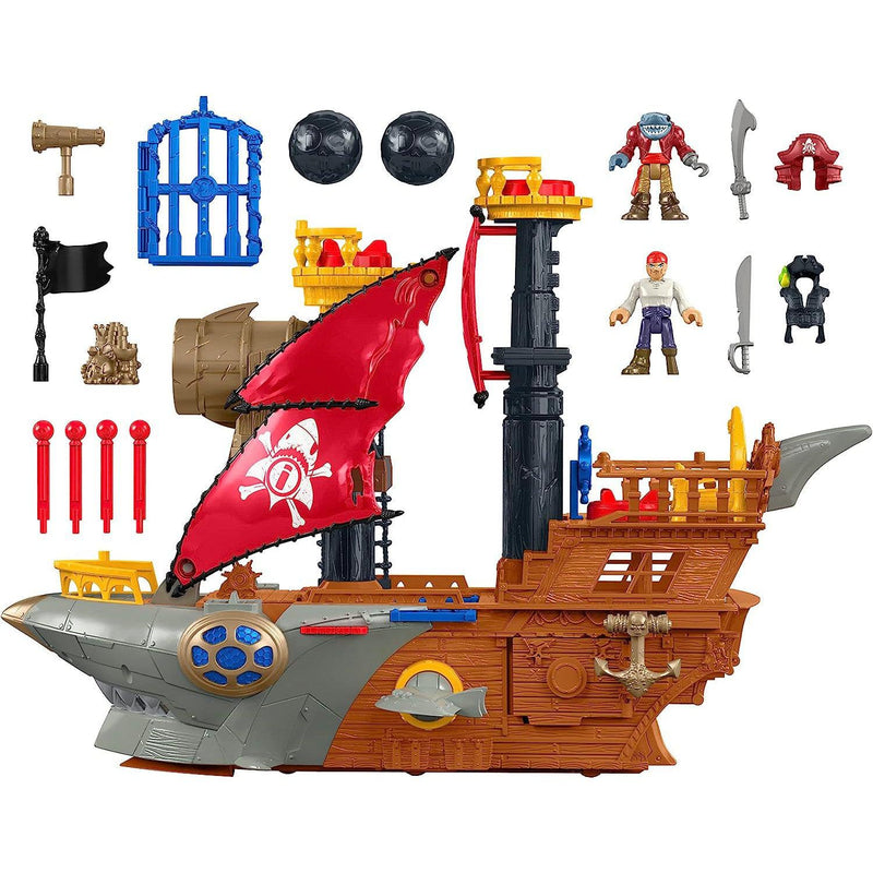 Fisher-Price Imaginext Shark Bite Pirate Ship