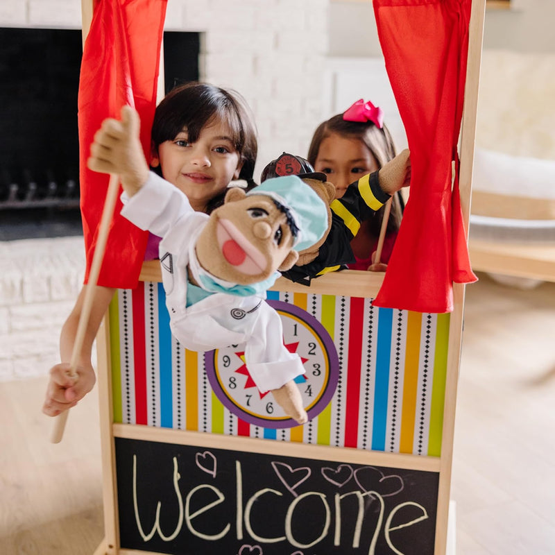Melissa & Doug Deluxe Puppet Theatre
