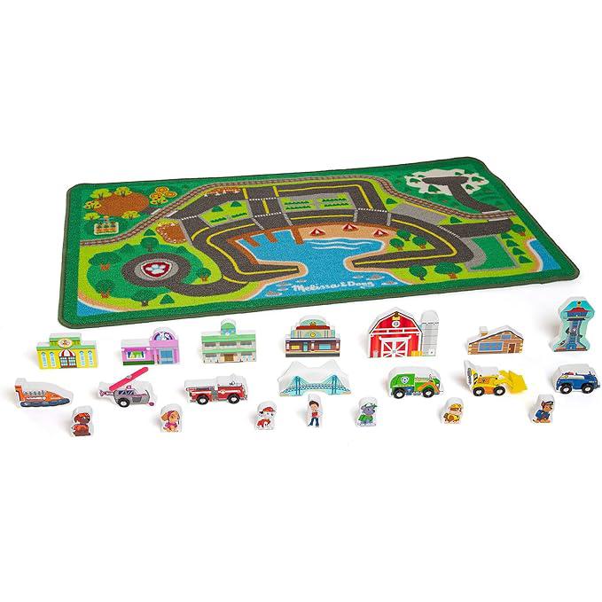 Melissa & Doug Adventure Bay Paw Patrol Activity Rug