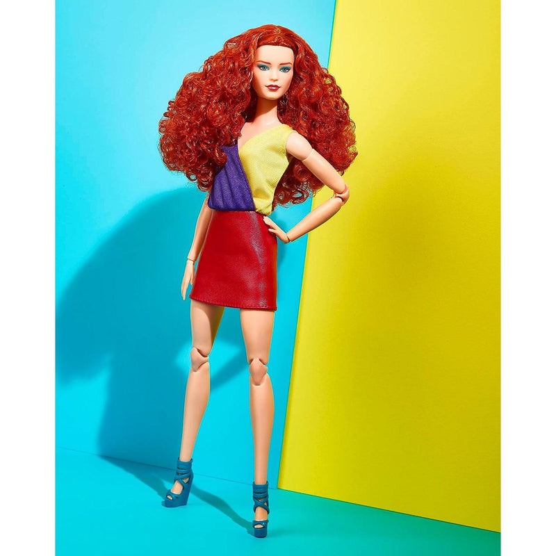 Barbie Signature Posable Looks Doll - Original Curly Red Hair